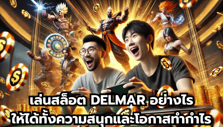 เล่นสล็อต DELMAR อย่างไรให้ได้ทั้งความสนุกและโอกาสทำกำไร