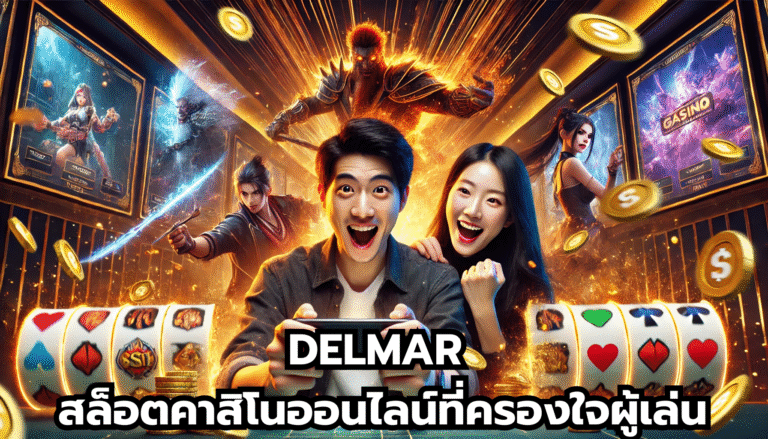 DELMAR สล็อตคาสิโนออนไลน์ที่ครองใจผู้เล่น