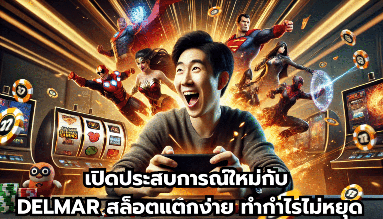 เปิดประสบการณ์ใหม่กับ DELMAR สล็อตแตกง่าย ทำกำไรไม่หยุด