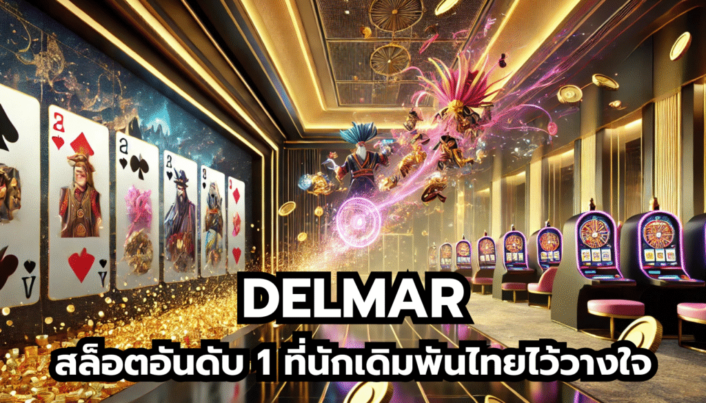 DELMAR สล็อตอันดับ 1 ที่นักเดิมพันไทยไว้วางใจ